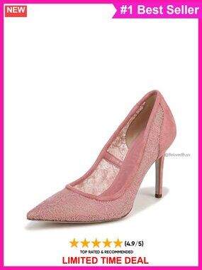 Sam Edelman Hazel Polka Dot Mesh Stiletto Pumps Pointed Toe Slip-On
